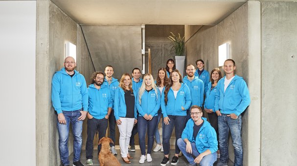 Gruppenfoto der DFAU GmbH 2020
